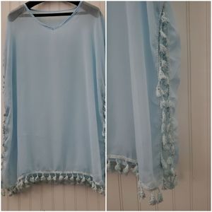 Sheer Swim Suit Cover